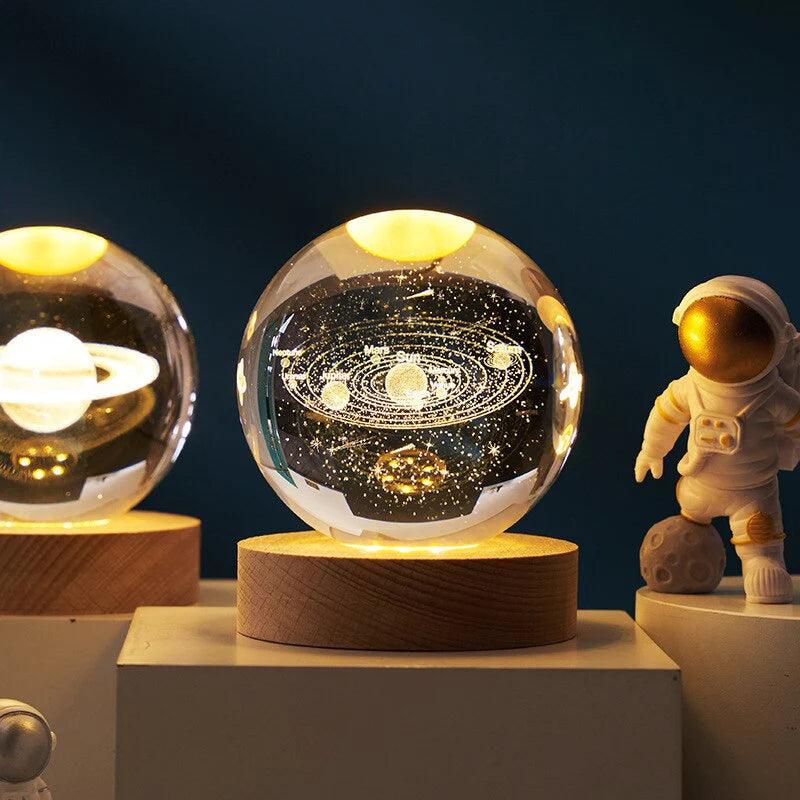 Luminária Decorativa Espacial 3D - Lepierre™. - Lepierre Express