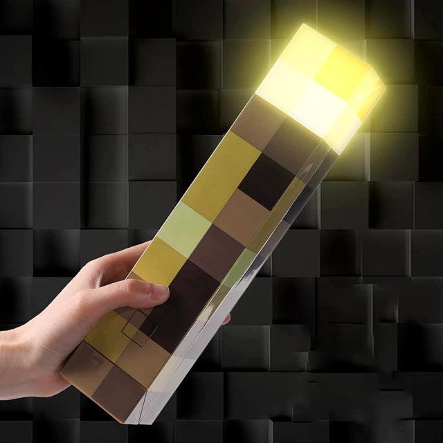 Luminária Tocha Minecraft LED Decoração Lepierre™. - Lepierre Express