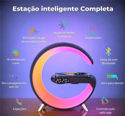 Luminária Smart G-Speaker Multifuncional Lepierre™ - QUEIMA DE ESTOQUE 🔥 - Lepierre Express